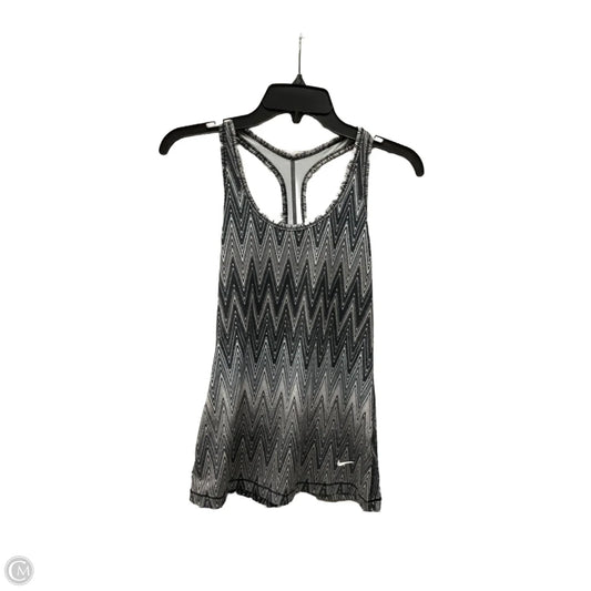Athletic Tank Top By Nike Apparel In Grey, Size: S