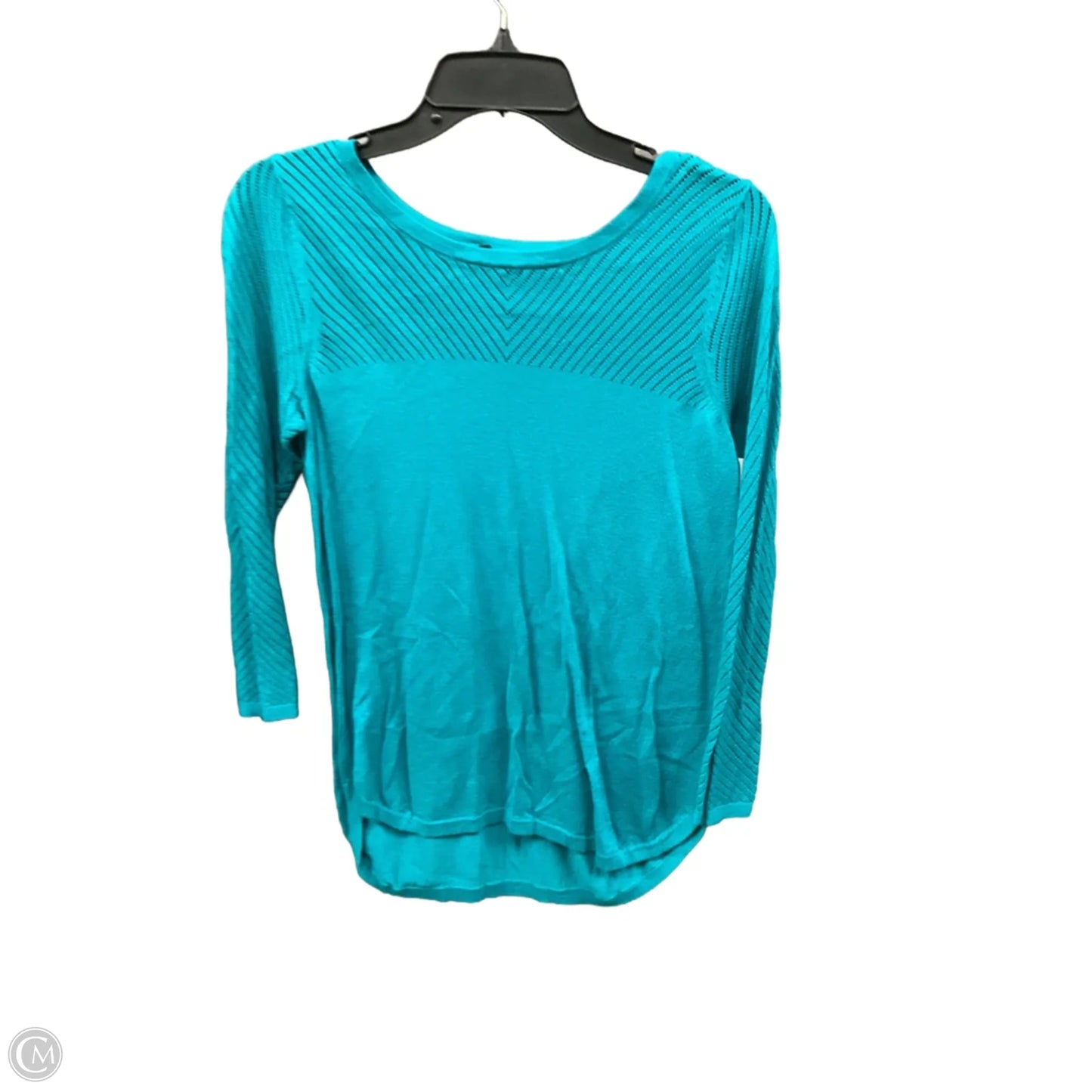 Top Long Sleeve By Limited In Teal, Size: S