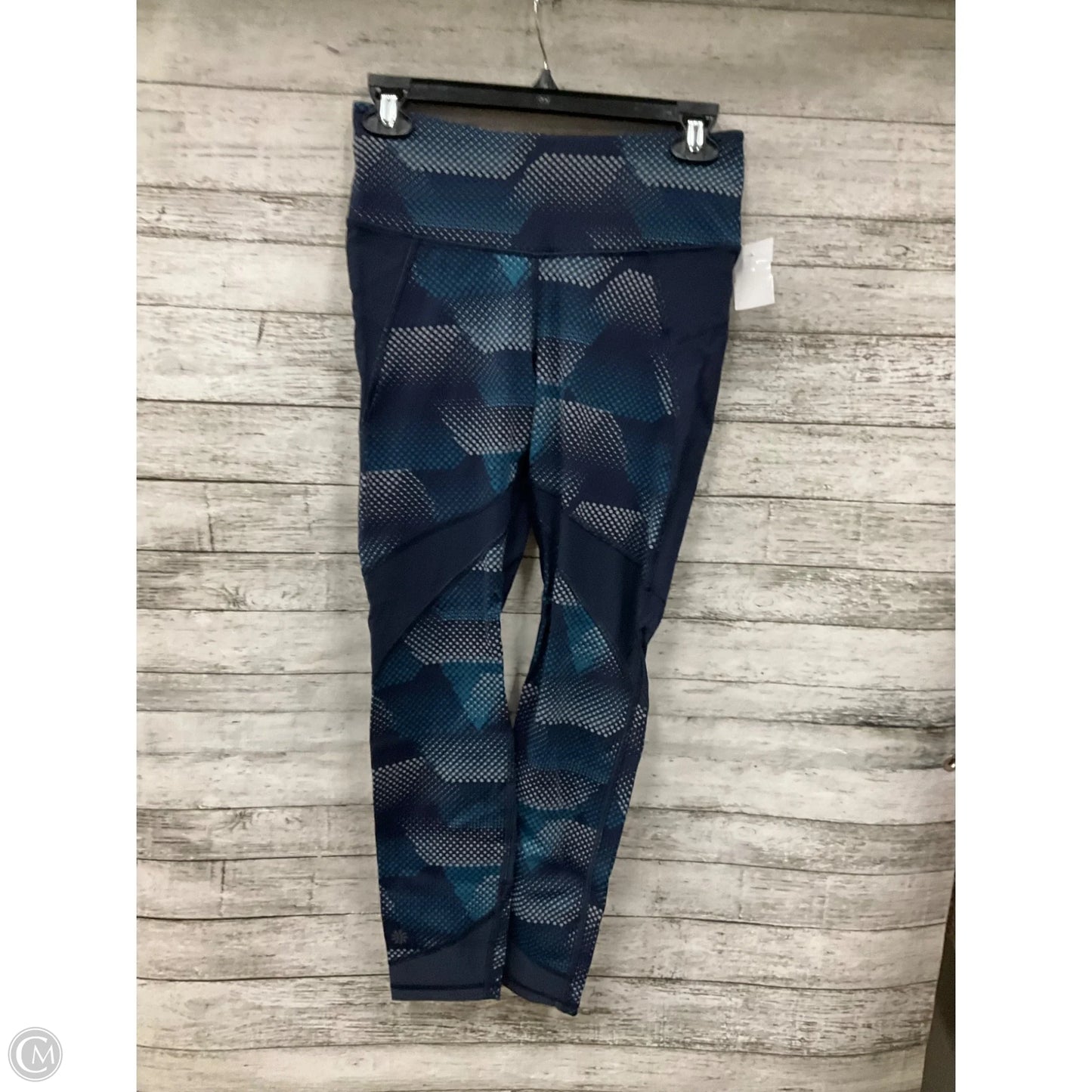 Athletic Leggings By Athleta In Blue, Size: S