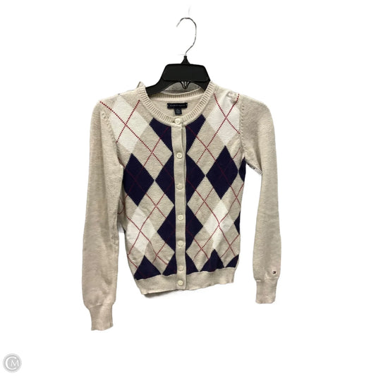 Cardigan By Tommy Hilfiger In Tan, Size: Xs