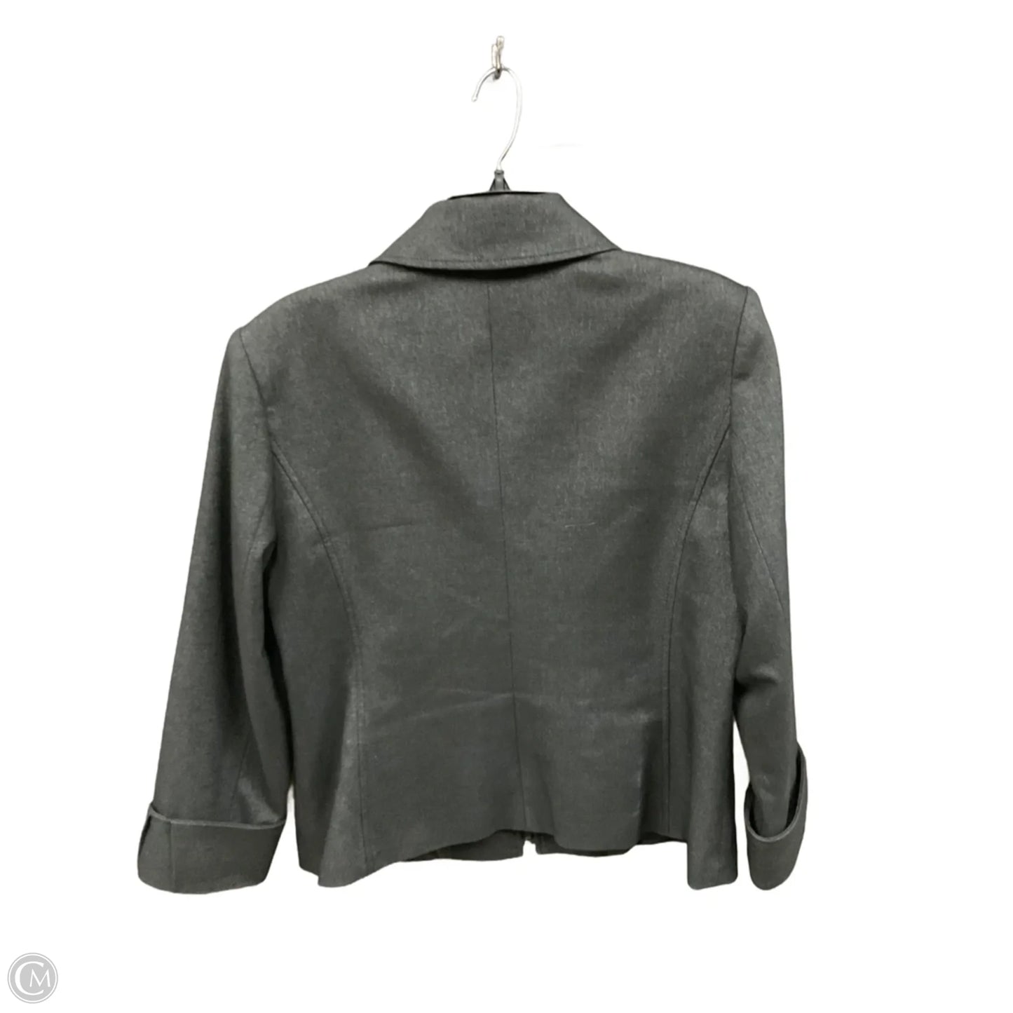 Jacket Denim By Calvin Klein In Grey, Size: L