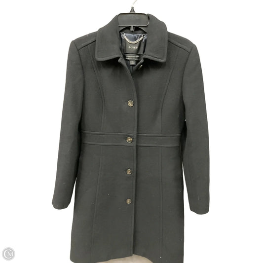 Coat Trench Coat By J. Crew In Black, Size: S