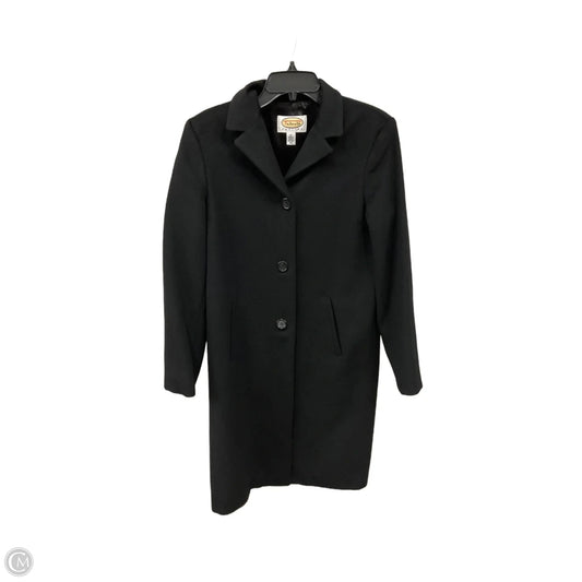 Coat Wool By Talbots In Black, Size: M