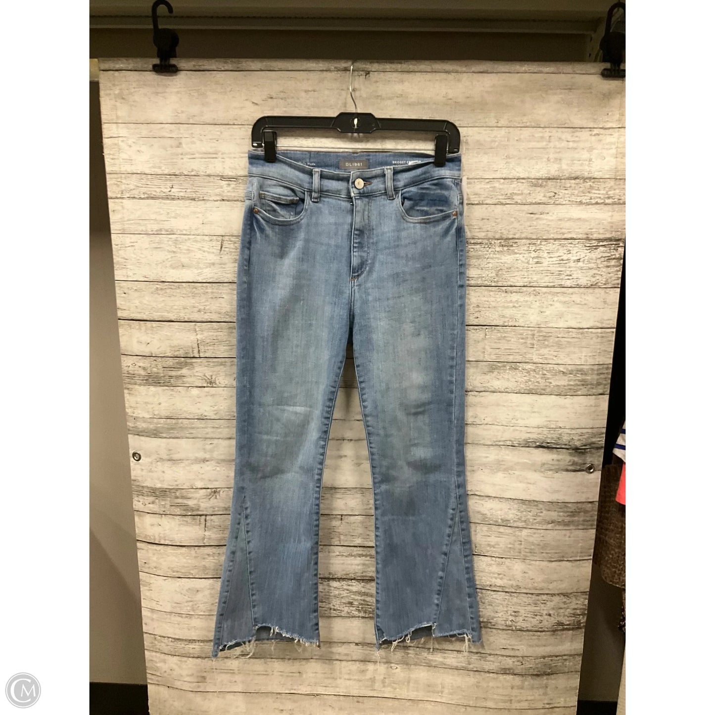 Jeans Cropped By Dl1961 In Blue Denim, Size: 6