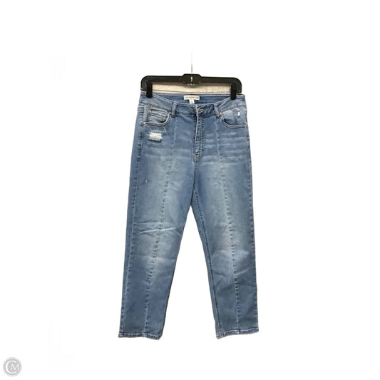 Jeans Straight By And Now This In Blue Denim, Size: 8