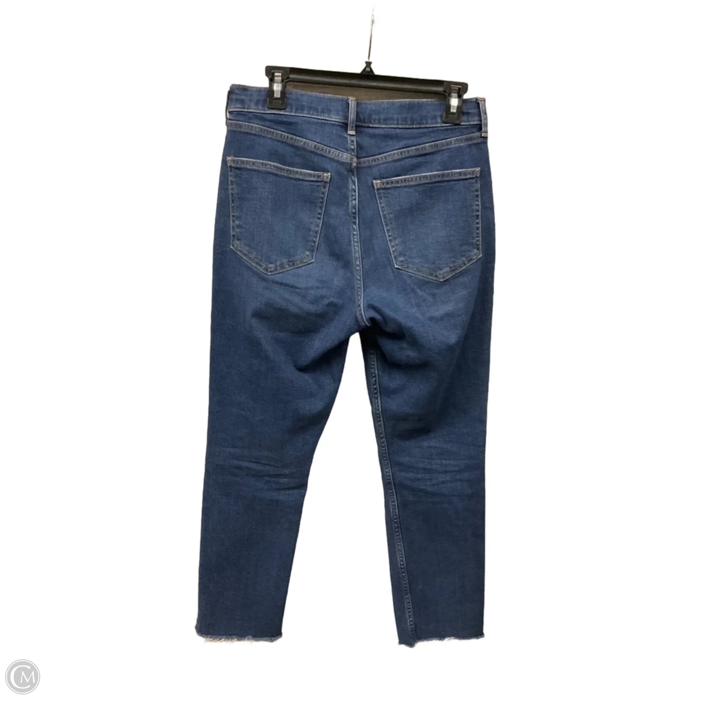 Jeans Straight By Gap In Blue Denim, Size: 10