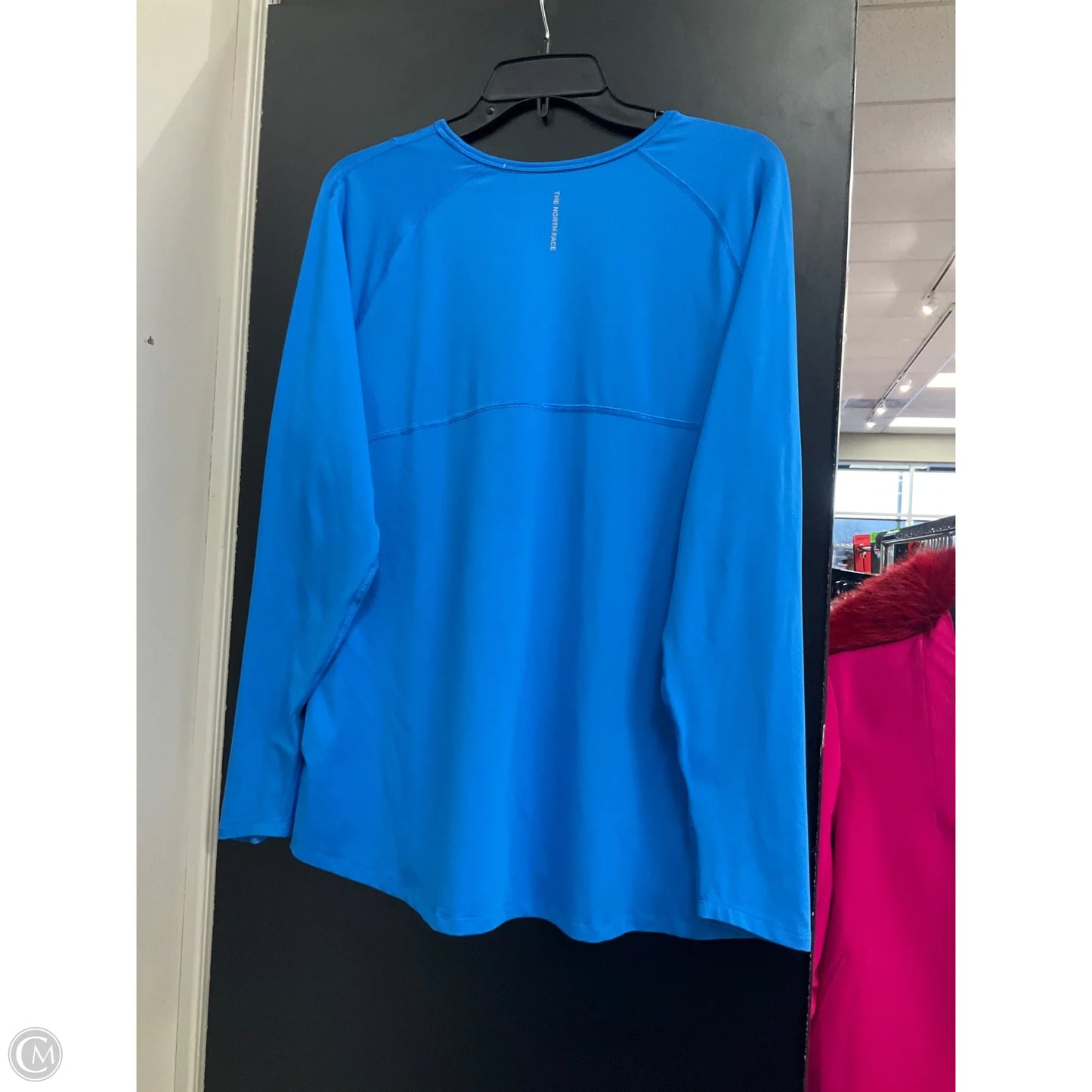 Top Long Sleeve By The North Face In Blue, Size: Xl