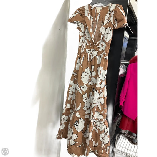Dress Casual Maxi By Cynthia Rowley In Brown, Size: Xs