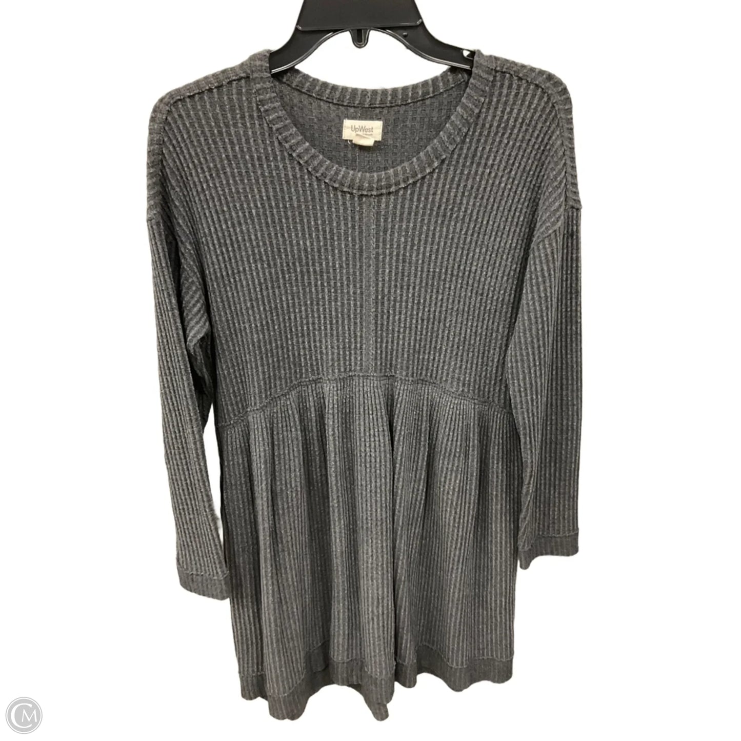 Dress Casual Midi By Upwest In Grey, Size: S