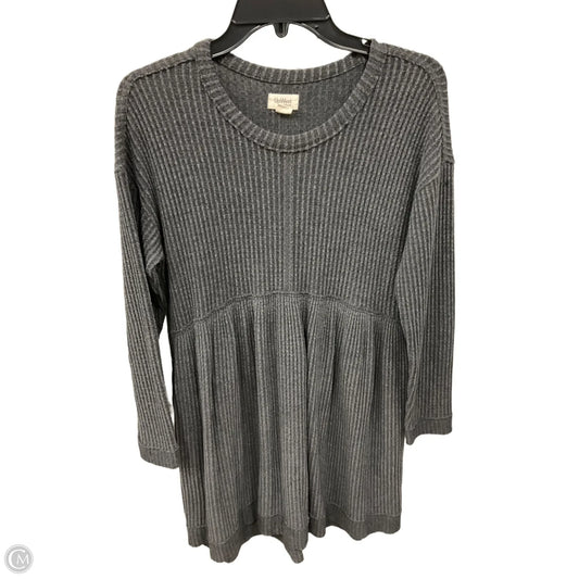 Dress Casual Midi By Upwest In Grey, Size: S