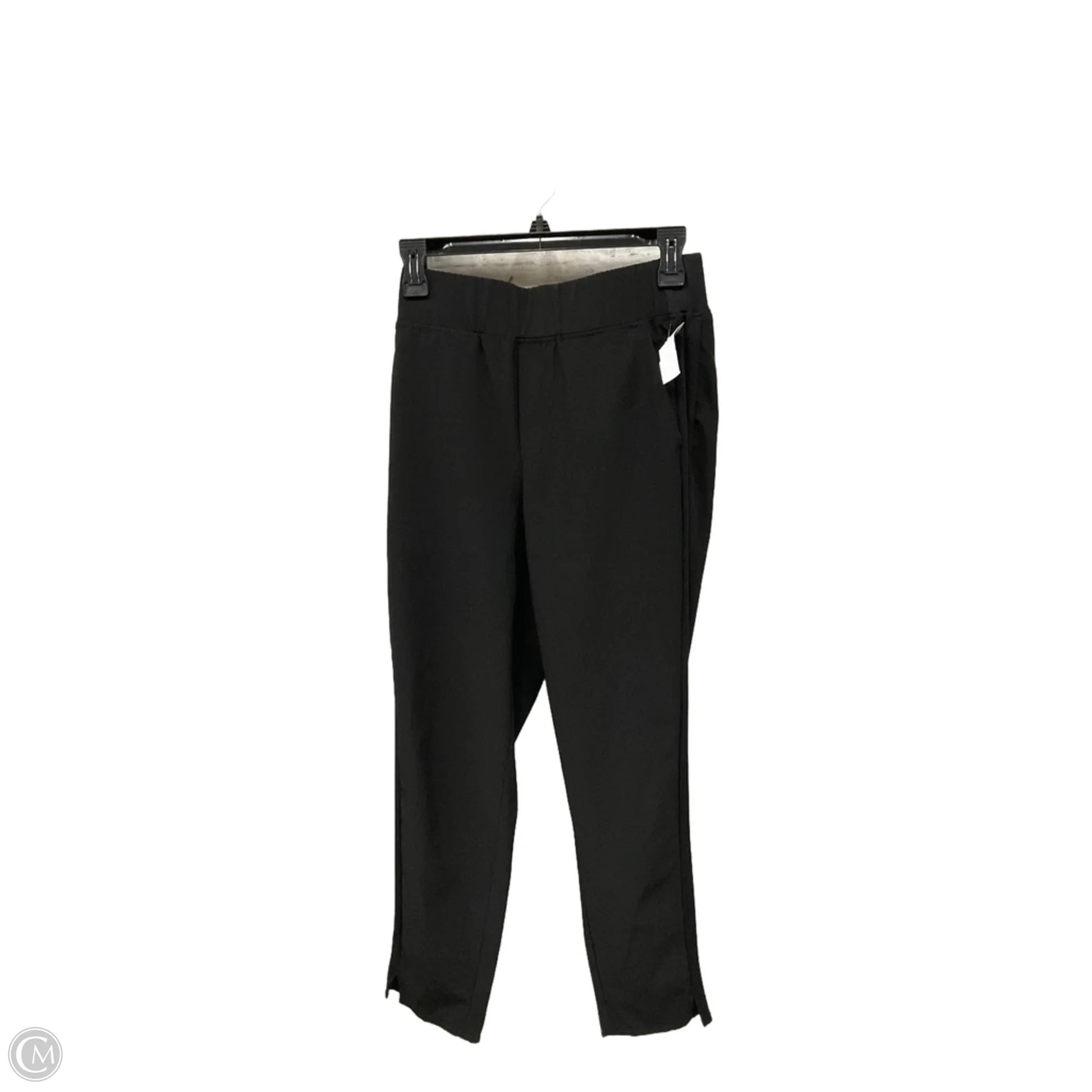express black dress pants Extra Slim Black Wool-blend Drawstring Washable Modern Tech Dress Pant