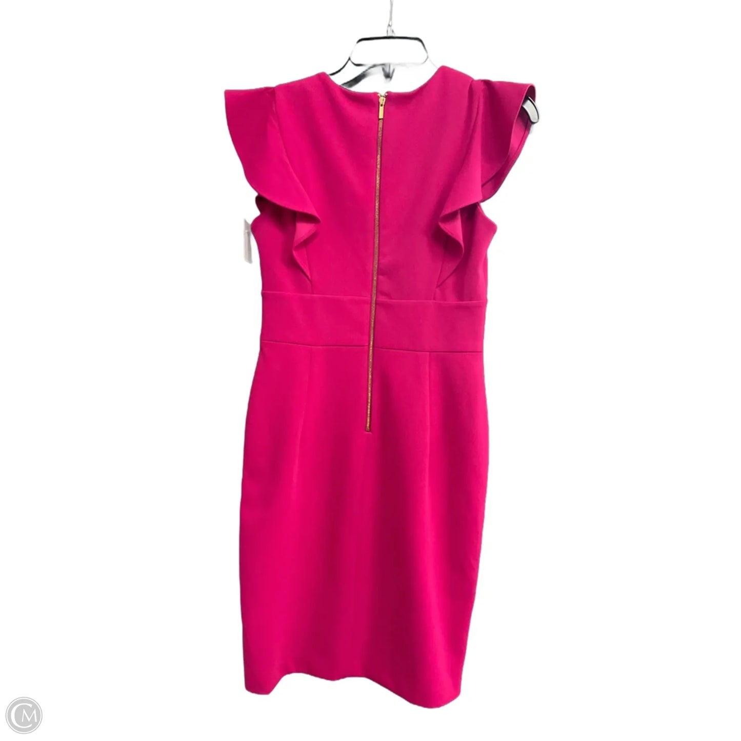 Dress Casual Midi By Dkny In Pink, Size: 2