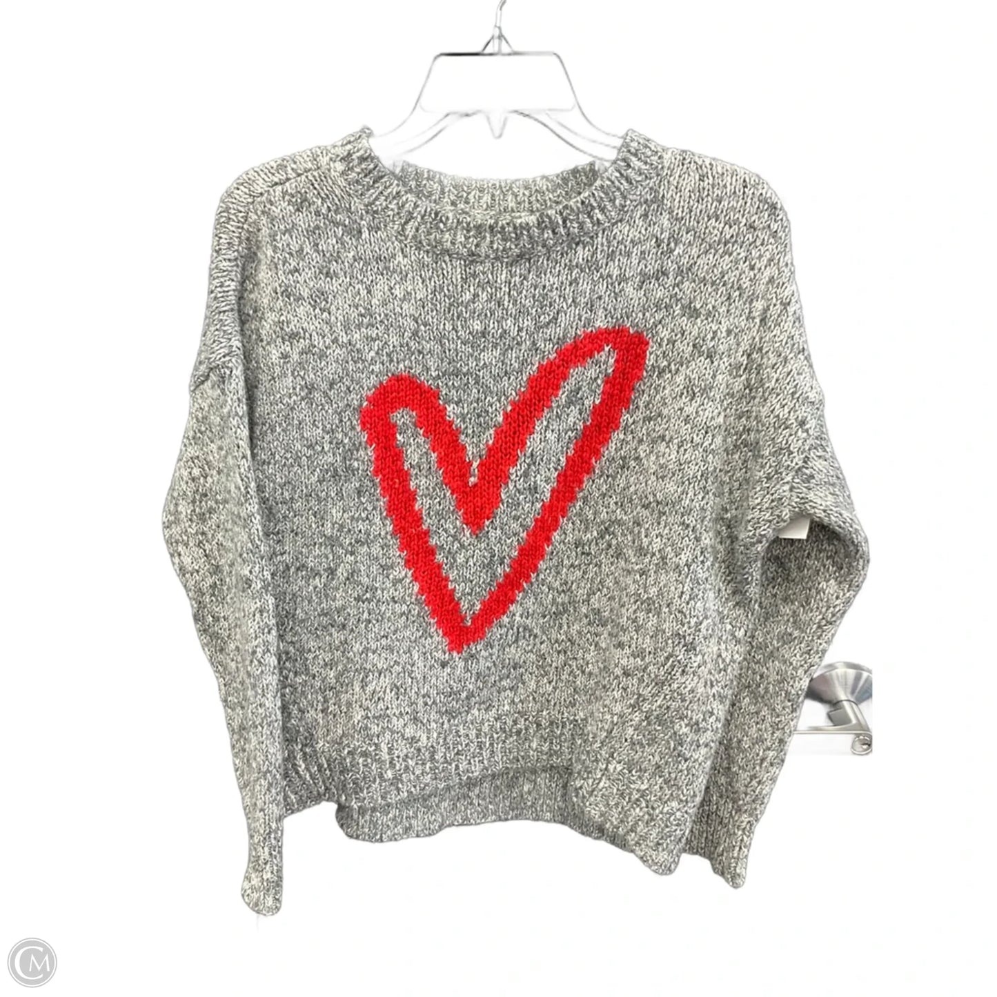 Sweater By Loft In Grey, Size: M