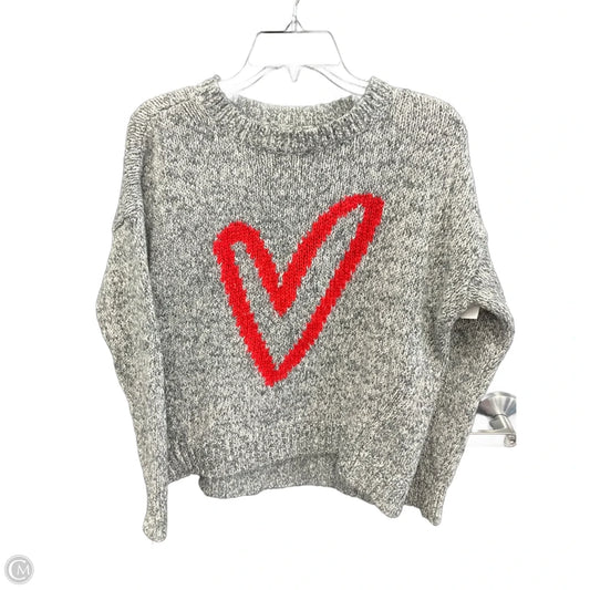 Sweater By Loft In Grey, Size: M