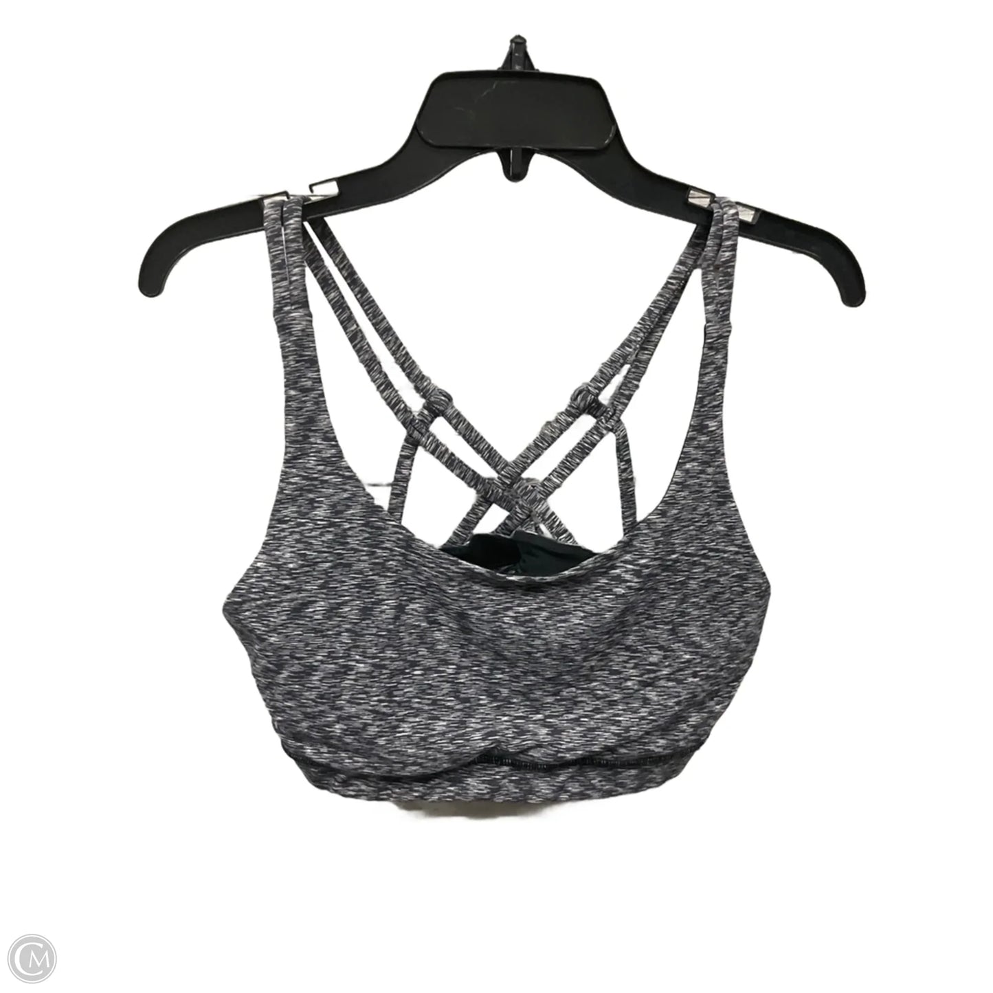 Athletic Bra By Lululemon In Grey, Size: L