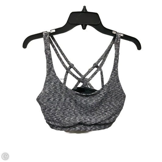 Athletic Bra By Lululemon In Grey, Size: L