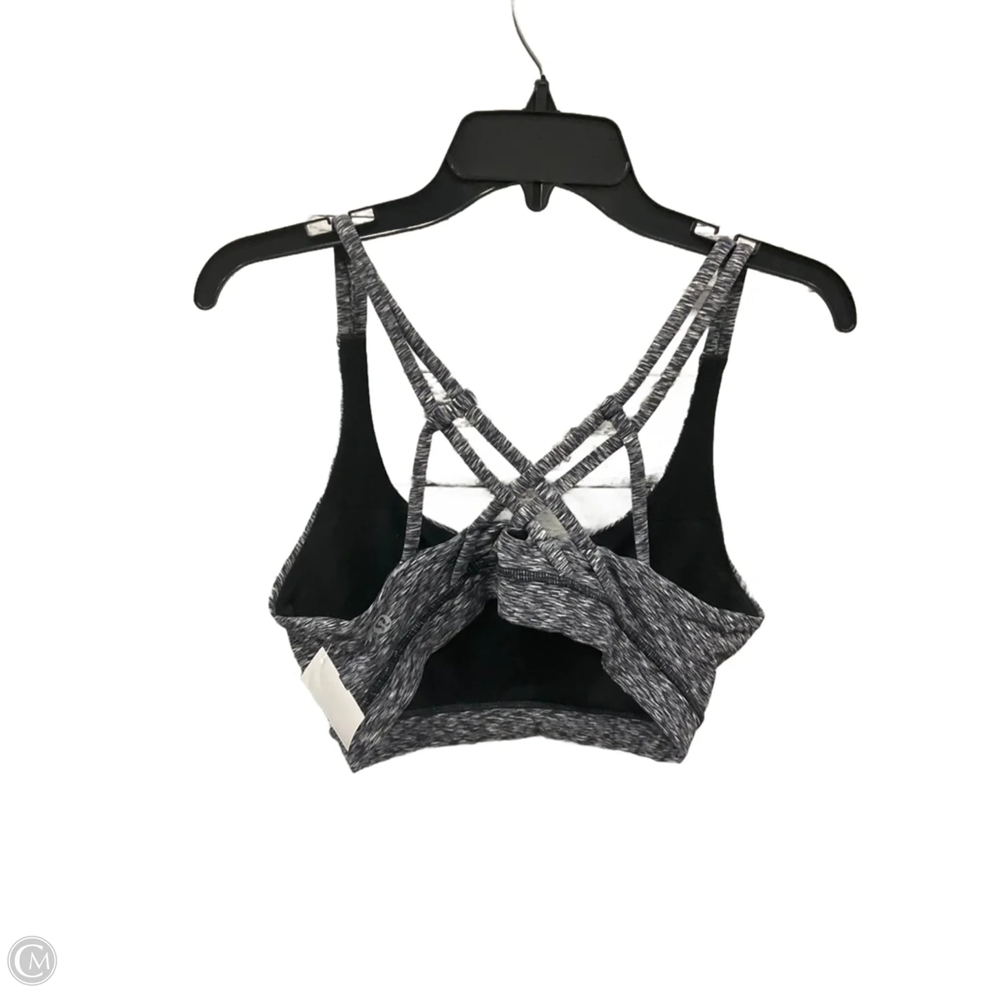 Athletic Bra By Lululemon In Grey, Size: L