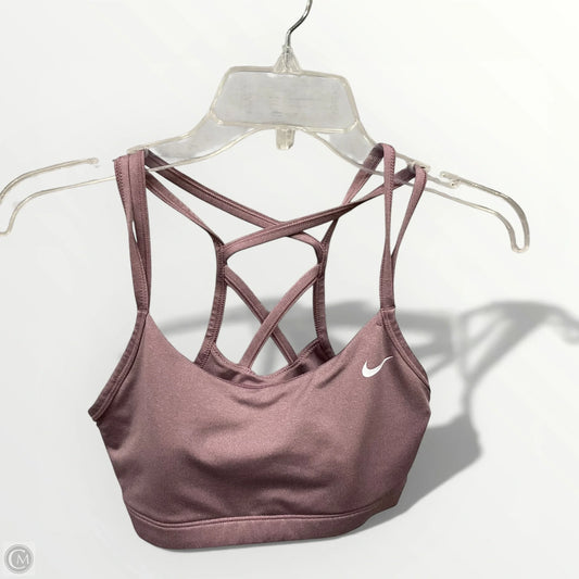 Athletic Bra By Nike Apparel In Pink, Size: M