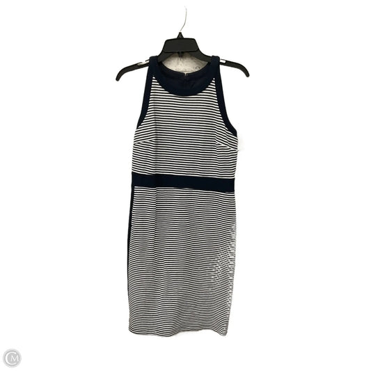 Dress Casual Midi By Ann Taylor In Striped Pattern, Size: 4