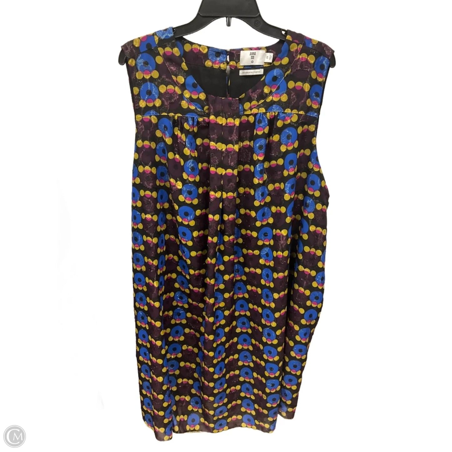 Dress Casual Midi By Anna Sui In Black, Size: 3x
