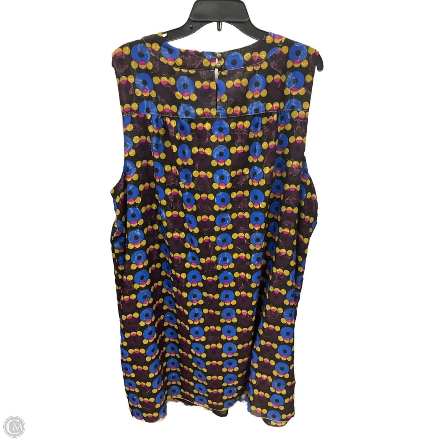 Dress Casual Midi By Anna Sui In Black, Size: 3x