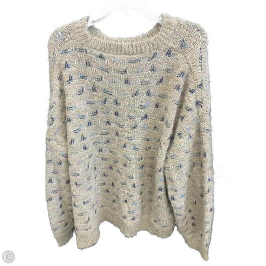Sweater By Maurices In Cream, Size: Xl