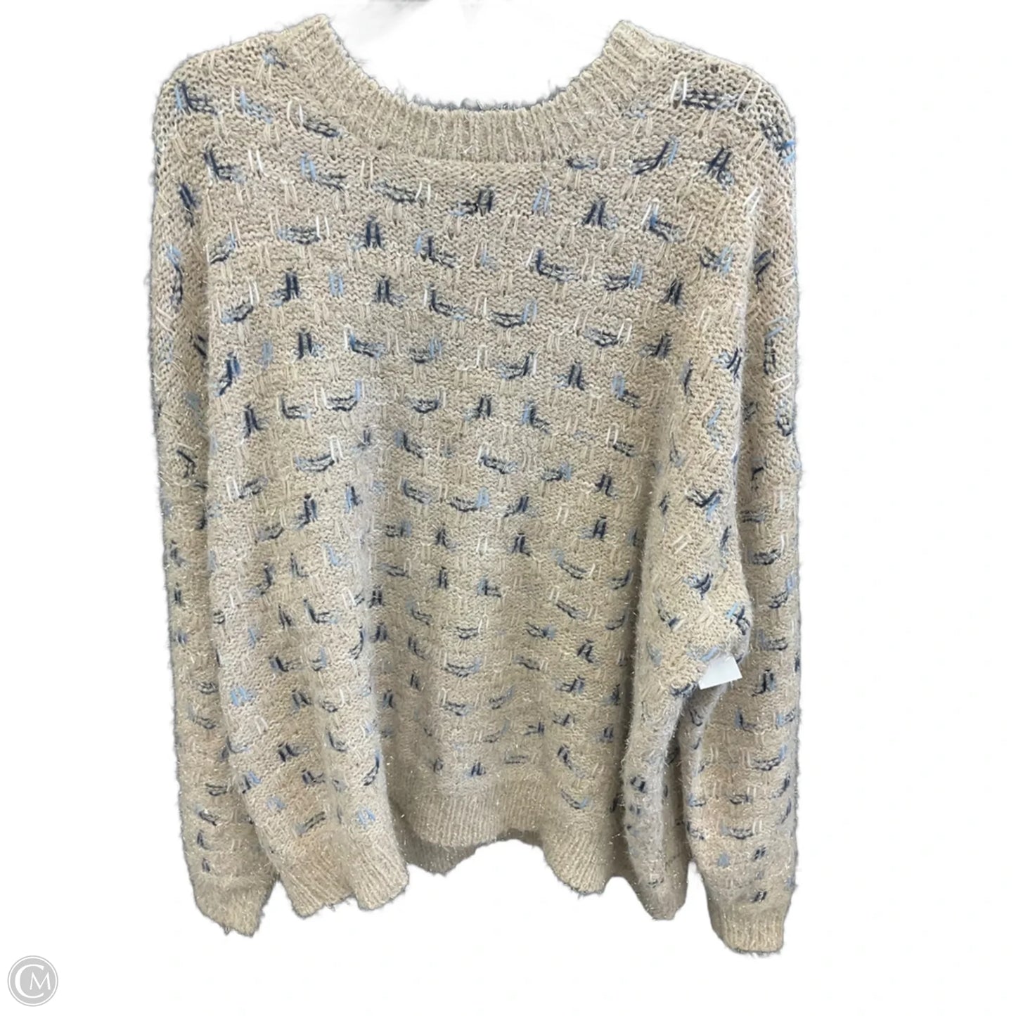 Sweater By Maurices In Cream, Size: Xl