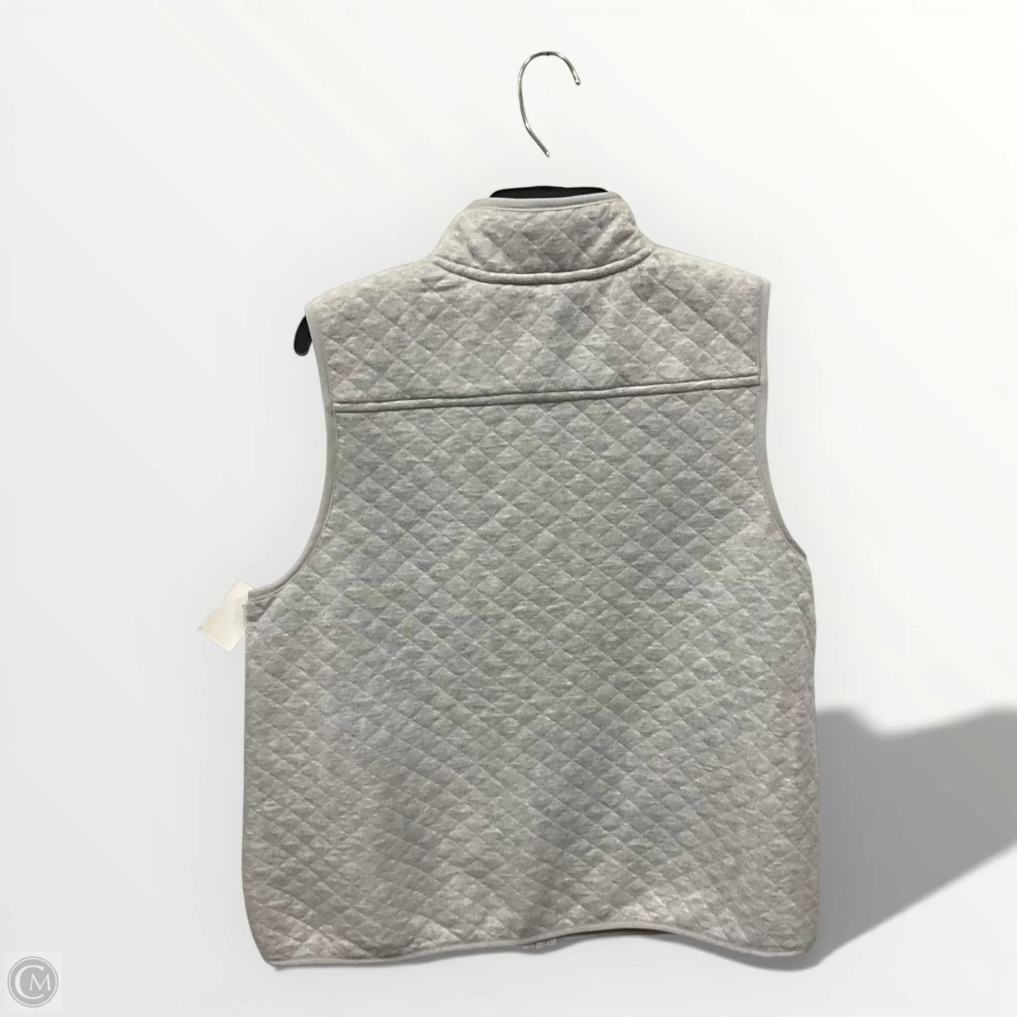 Vest Puffer & Quilted By Lands End In Grey, Size: L