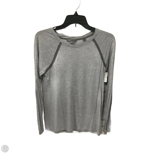 Top Long Sleeve By Vince In Grey, Size: Xs