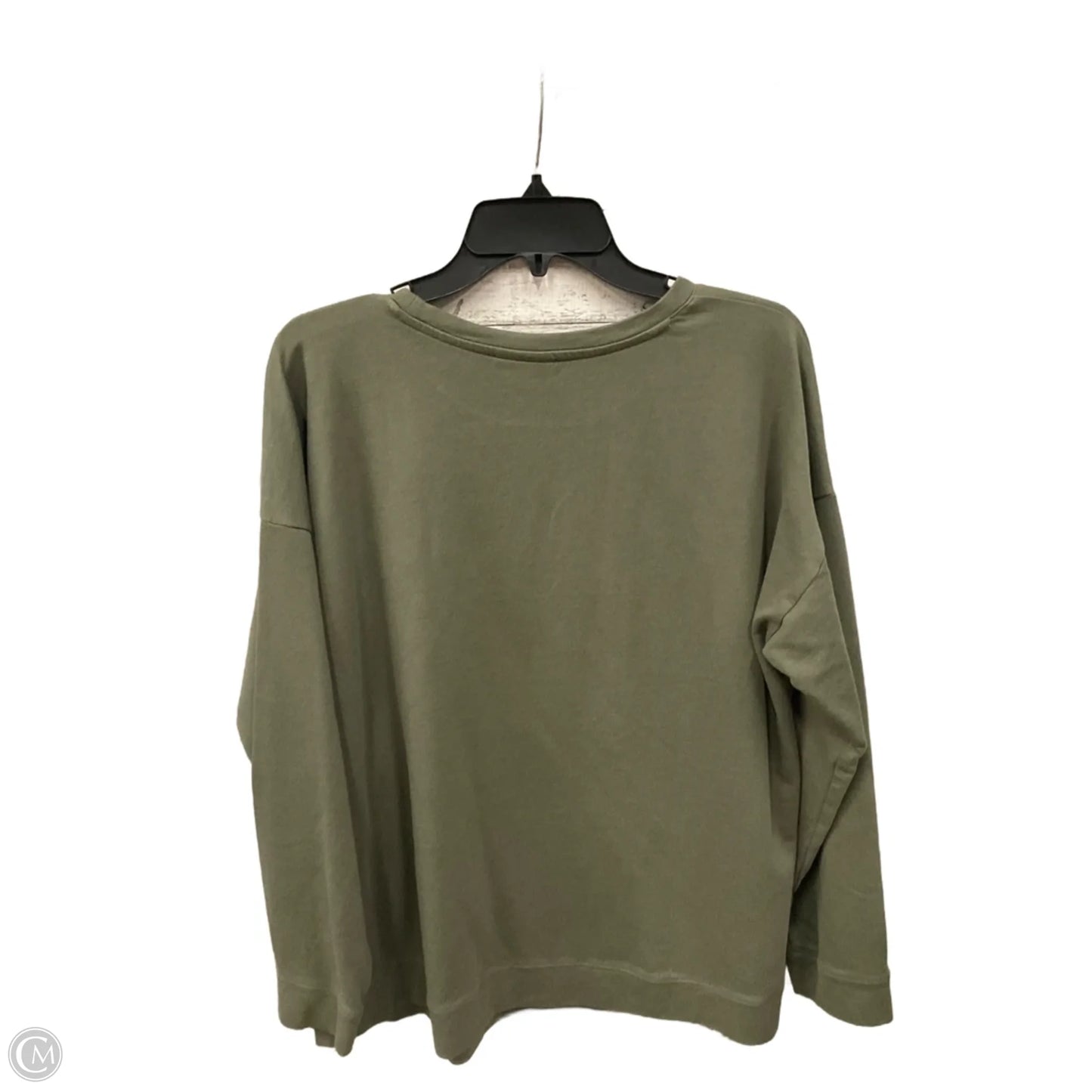 Top Long Sleeve By J. Jill In Green, Size: Xl