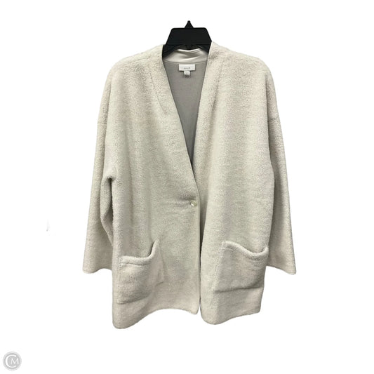 Jacket Fleece By J. Jill In White, Size: Xl