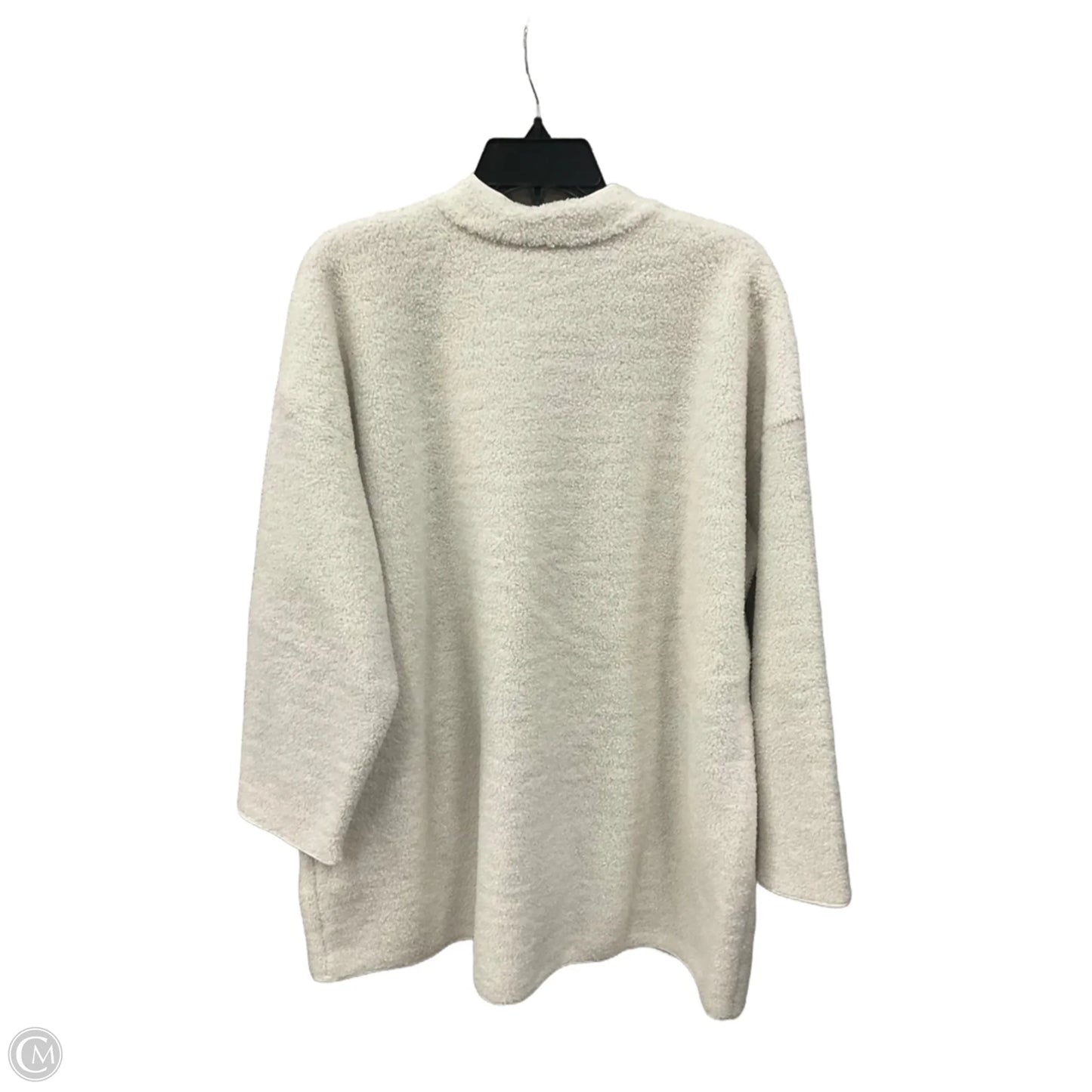 Jacket Fleece By J. Jill In White, Size: Xl
