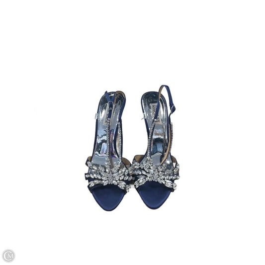 Shoes Heels Stiletto By Badgley Mischka In Blue, Size: 7.5
