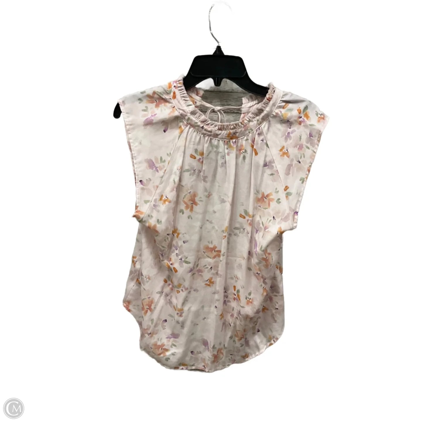 Top Short Sleeve By Bella Dahl In Pink, Size: S