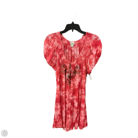 Swimwear Cover-up By One World In Pink, Size: 2x