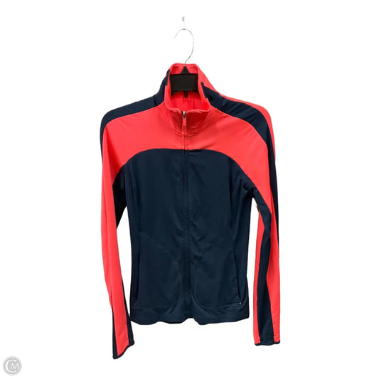 Athletic Jacket By Gapfit In Navy, Size: S