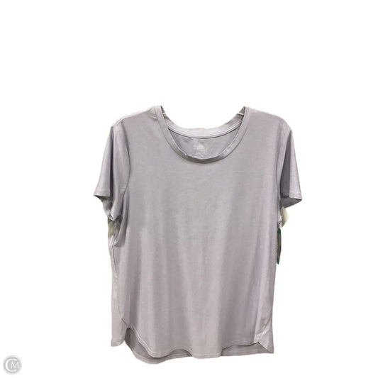 Top Short Sleeve Basic By Market & Spruce In Purple, Size: Xl