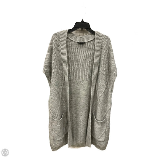 Cardigan By Ann Taylor In Grey, Size: Xl