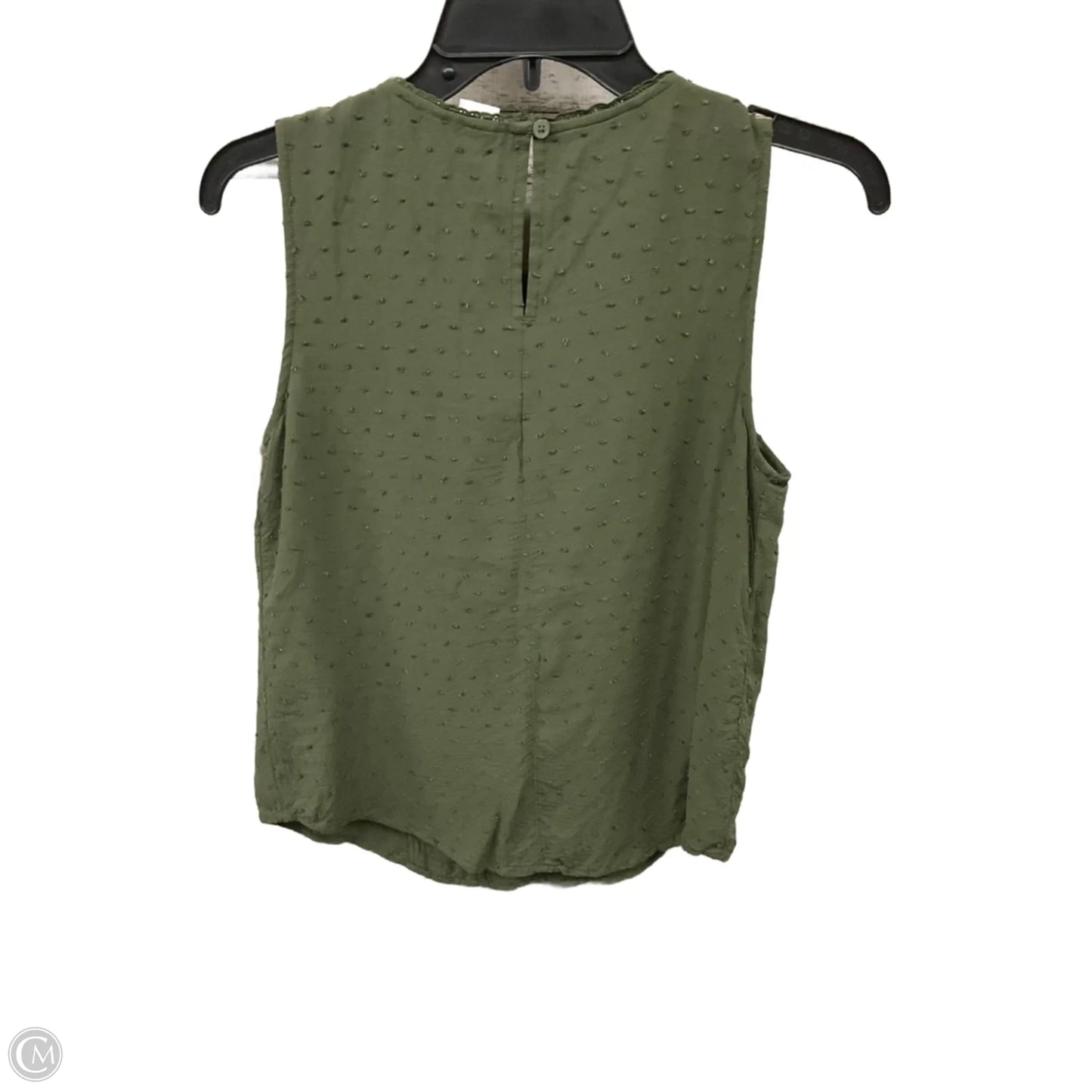 Top Sleeveless By Gap In Green, Size: Xs