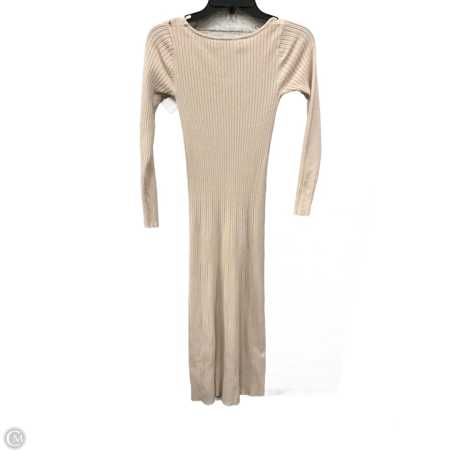 Dress Casual Midi By Astr In Cream, Size: Xs