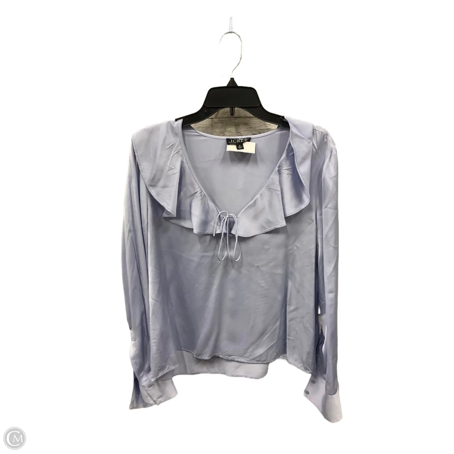 Top Long Sleeve By J. Crew In Blue, Size: M