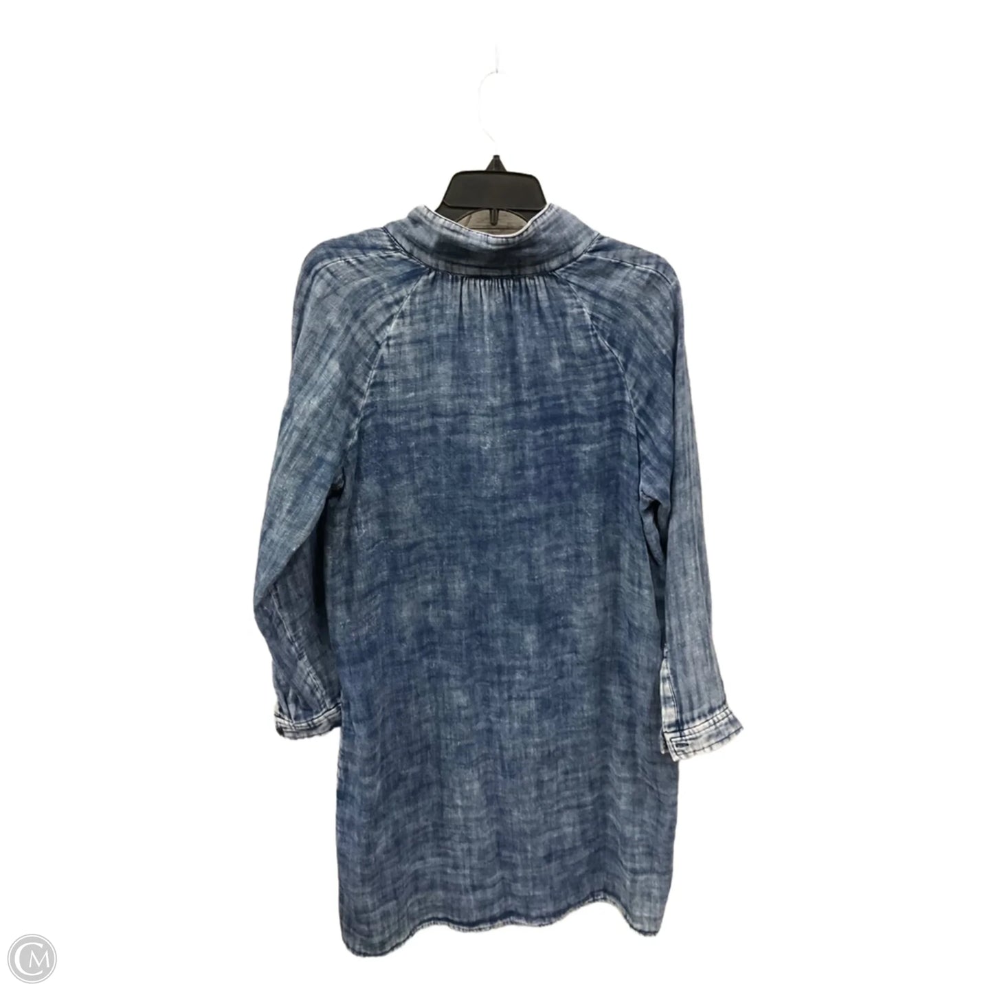 Dress Casual Midi By J. Jill In Blue, Size: M