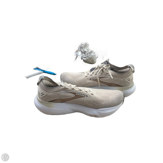 Shoes Athletic By Brooks In Tan, Size: 9