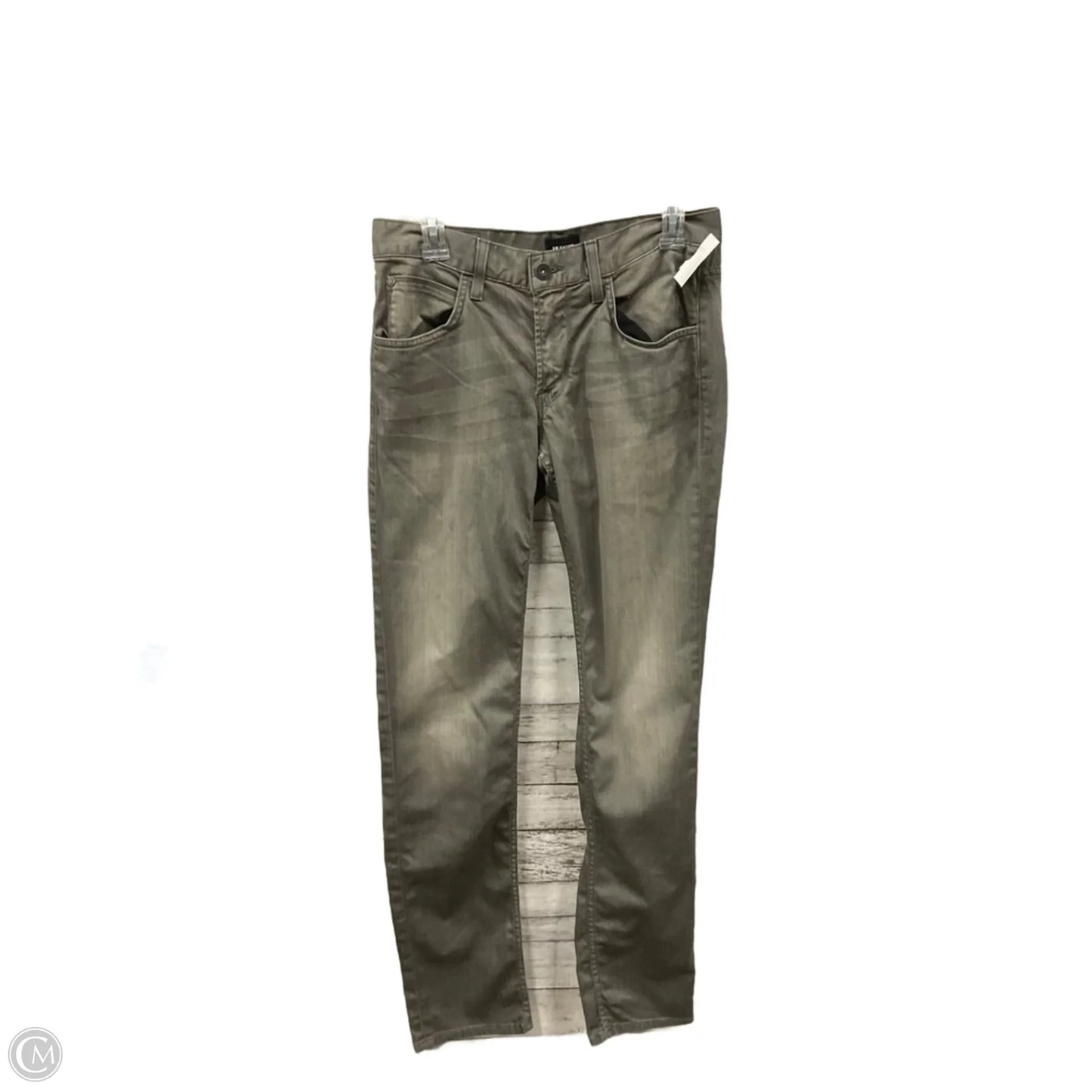 Jeans Boot Cut By Hudson In Grey Denim, Size: 8
