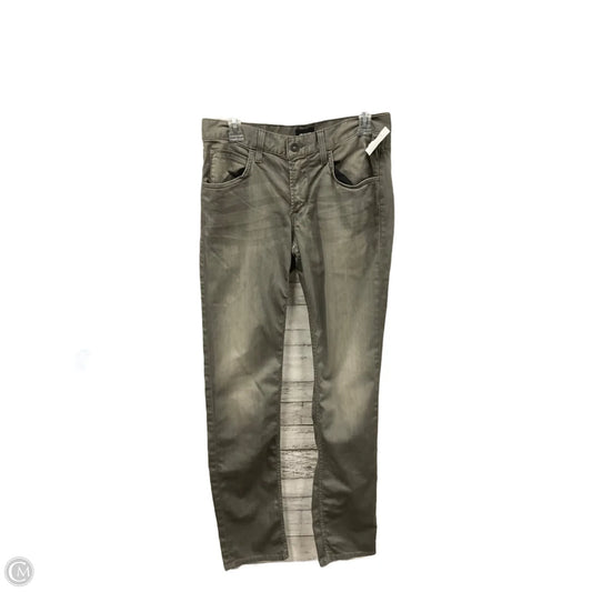 Jeans Boot Cut By Hudson In Grey Denim, Size: 8