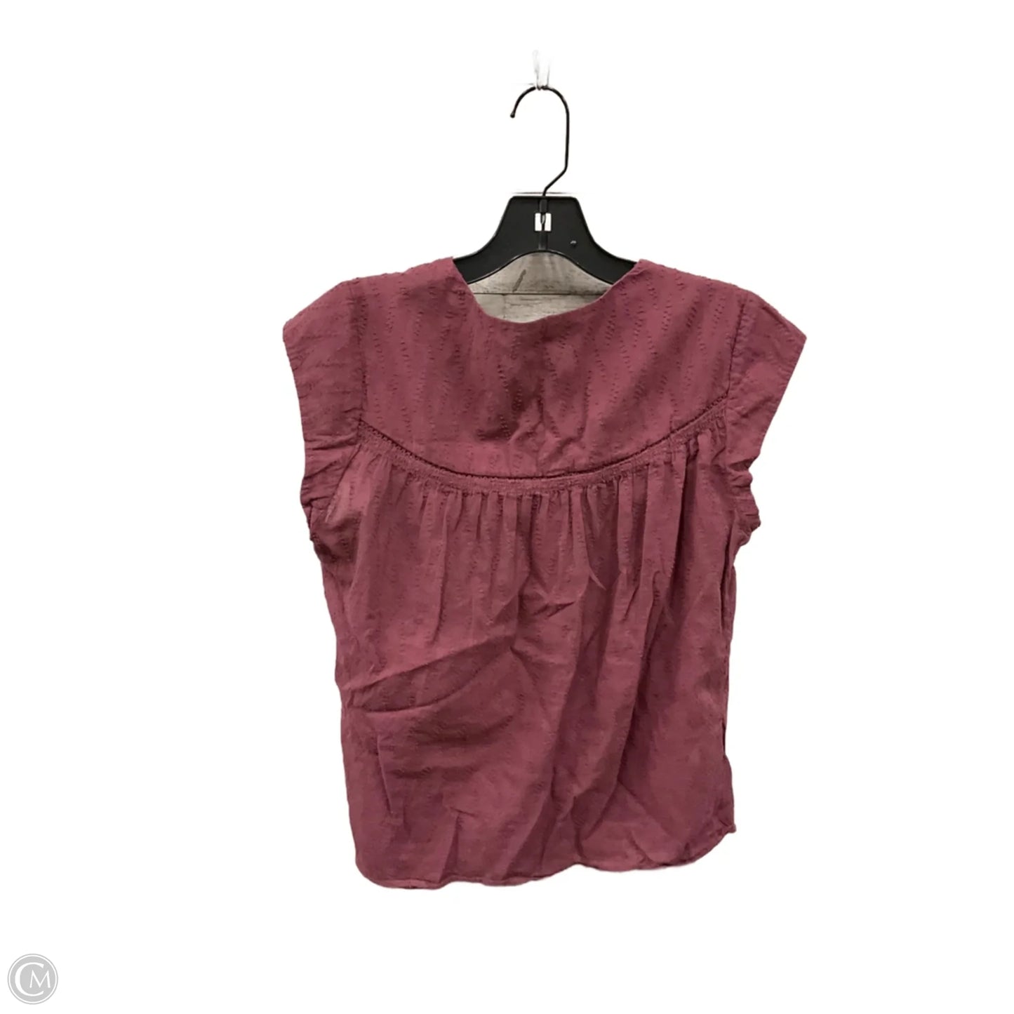 Top Short Sleeve By Daniel Rainn In Pink, Size: M