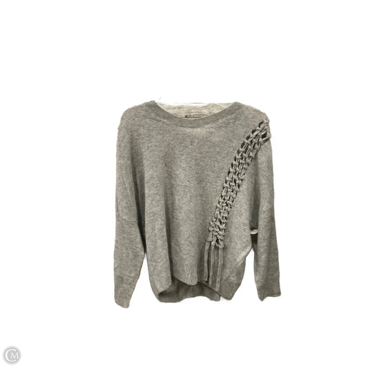 Sweater By White And Warren In Grey, Size: M