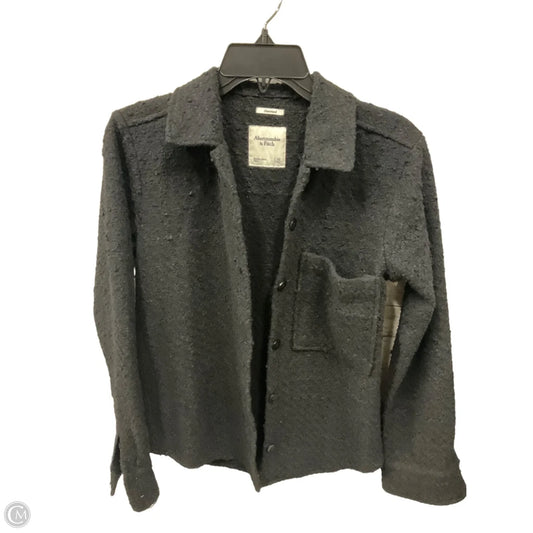 Blouse Long Sleeve By Abercrombie And Fitch In Black, Size: Xs