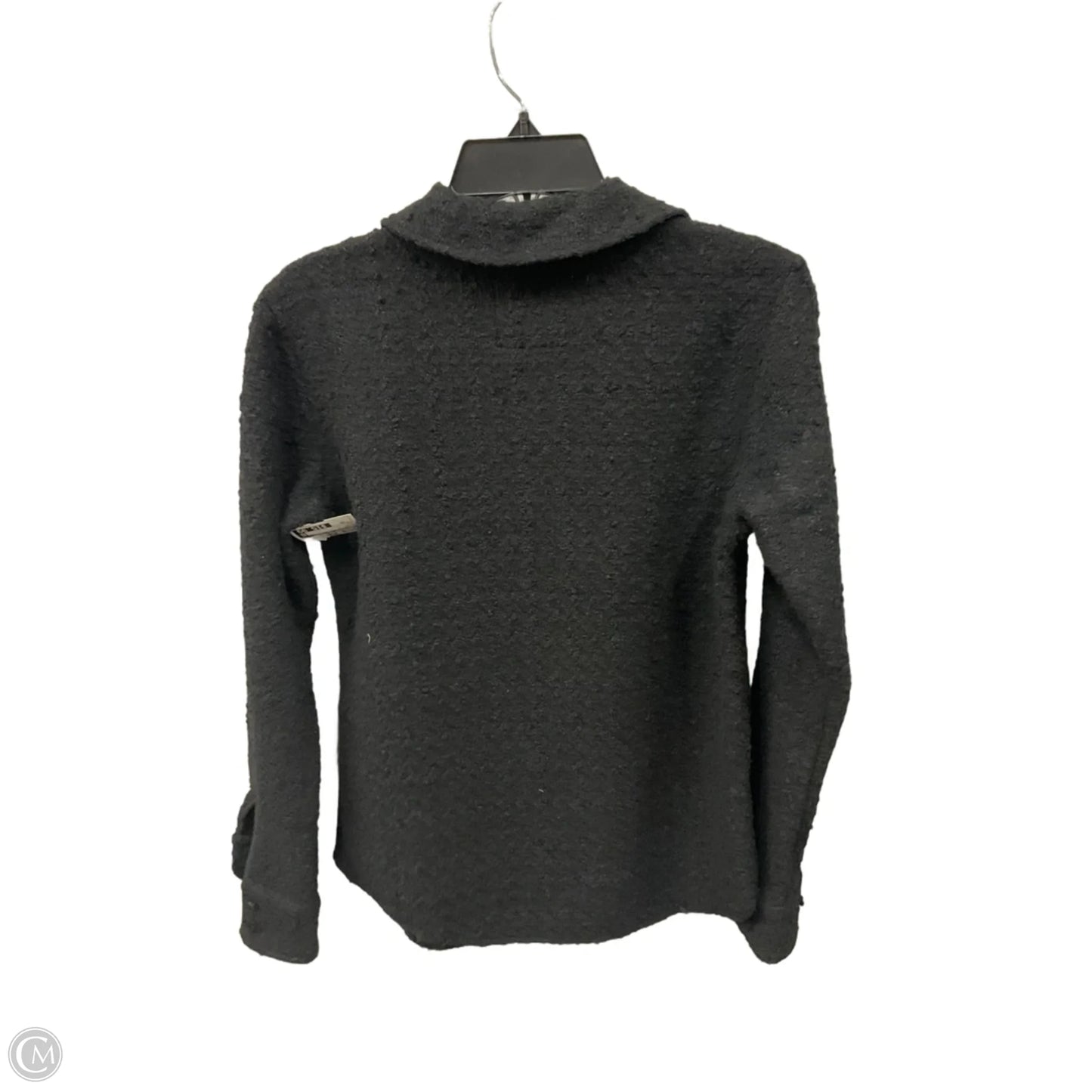 Blouse Long Sleeve By Abercrombie And Fitch In Black, Size: Xs