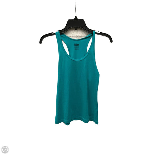 Athletic Tank Top By Nike Apparel In Blue, Size: Xs